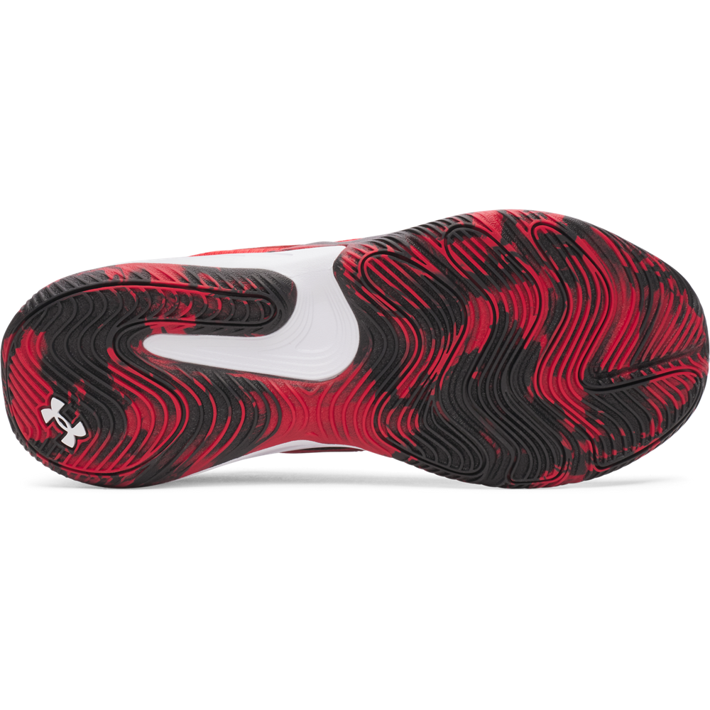 Tenis Basketball Unisex Color Rojo