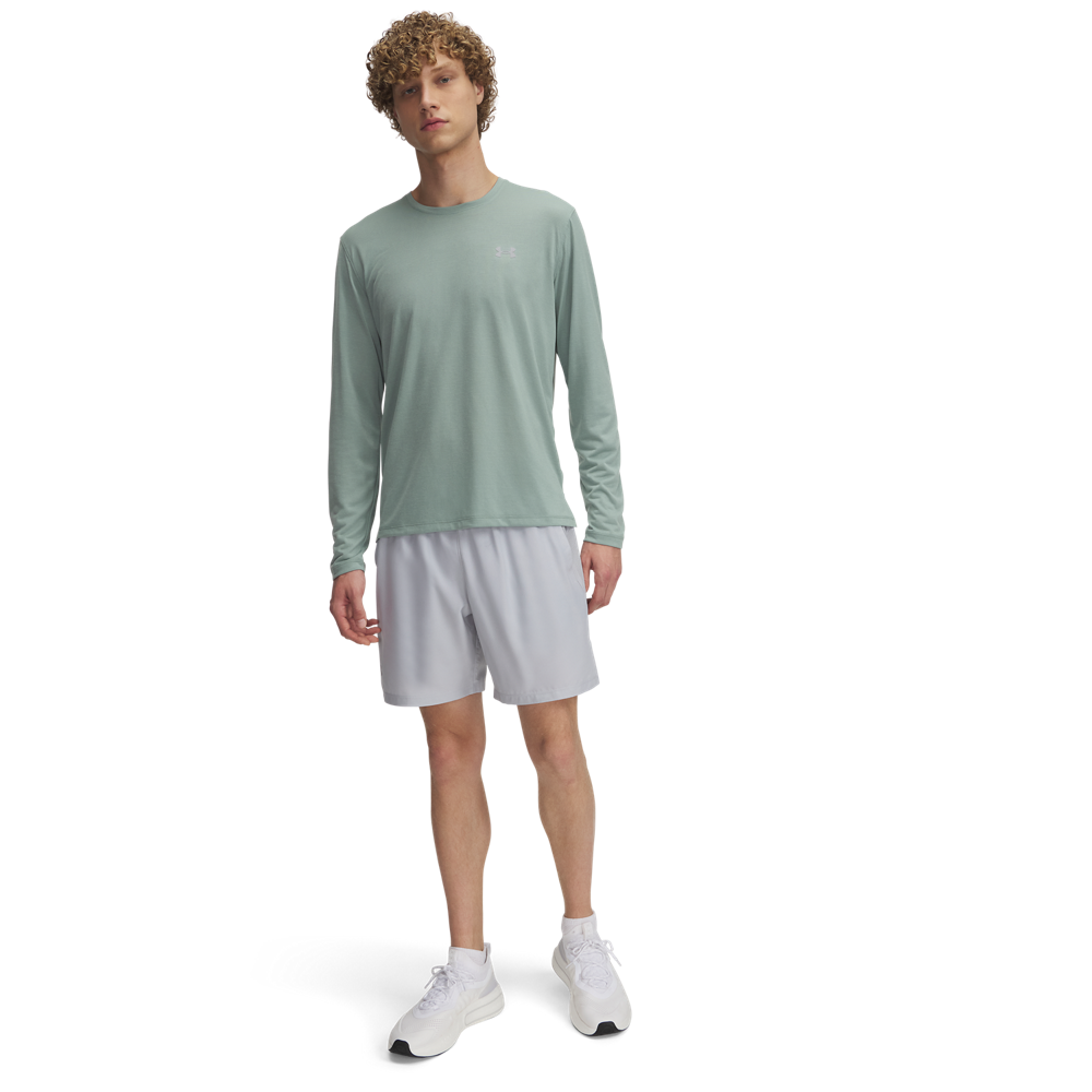Shorts Running Hombre Color Gris