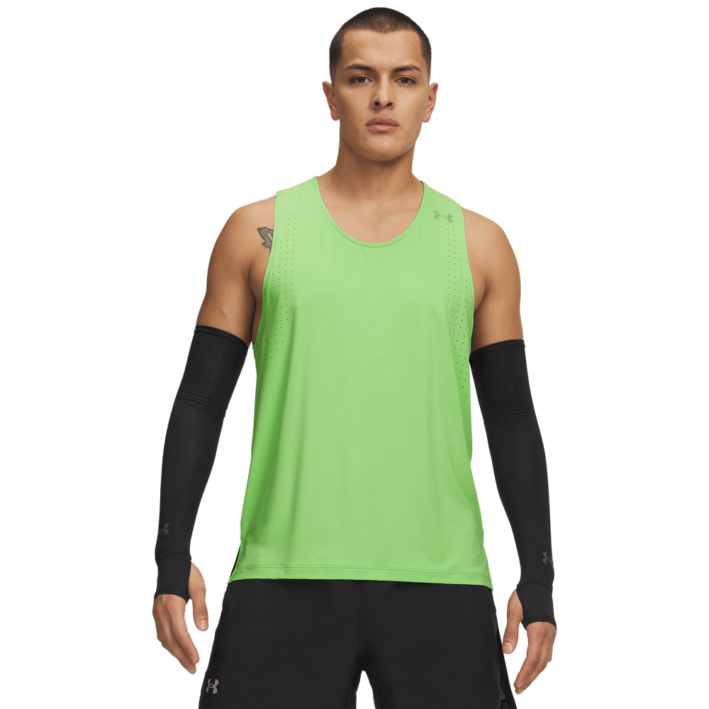 Camiseta Running Hombre Color Verde