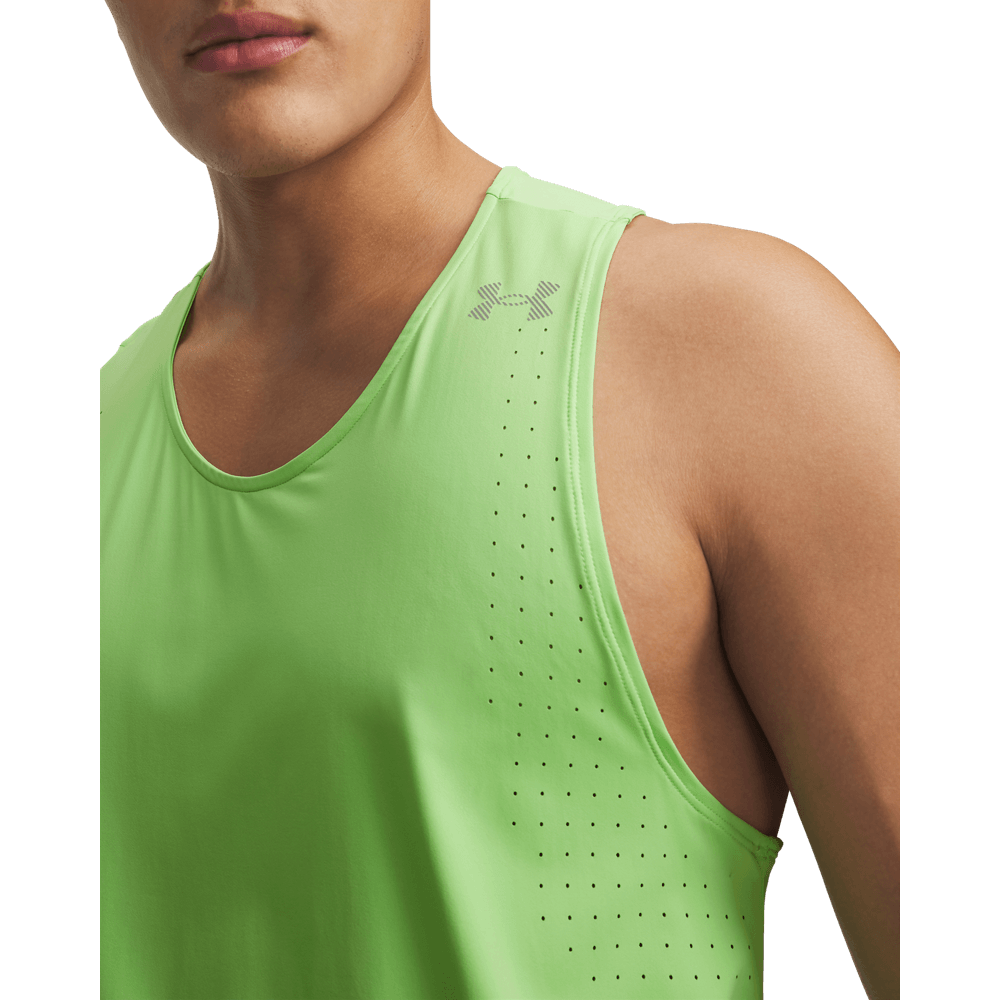 Camiseta Running Hombre Color Verde
