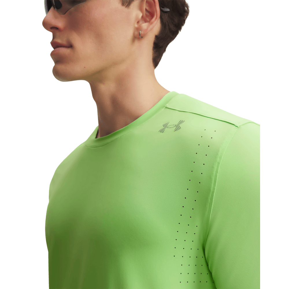 Camiseta Running Hombre Color Verde
