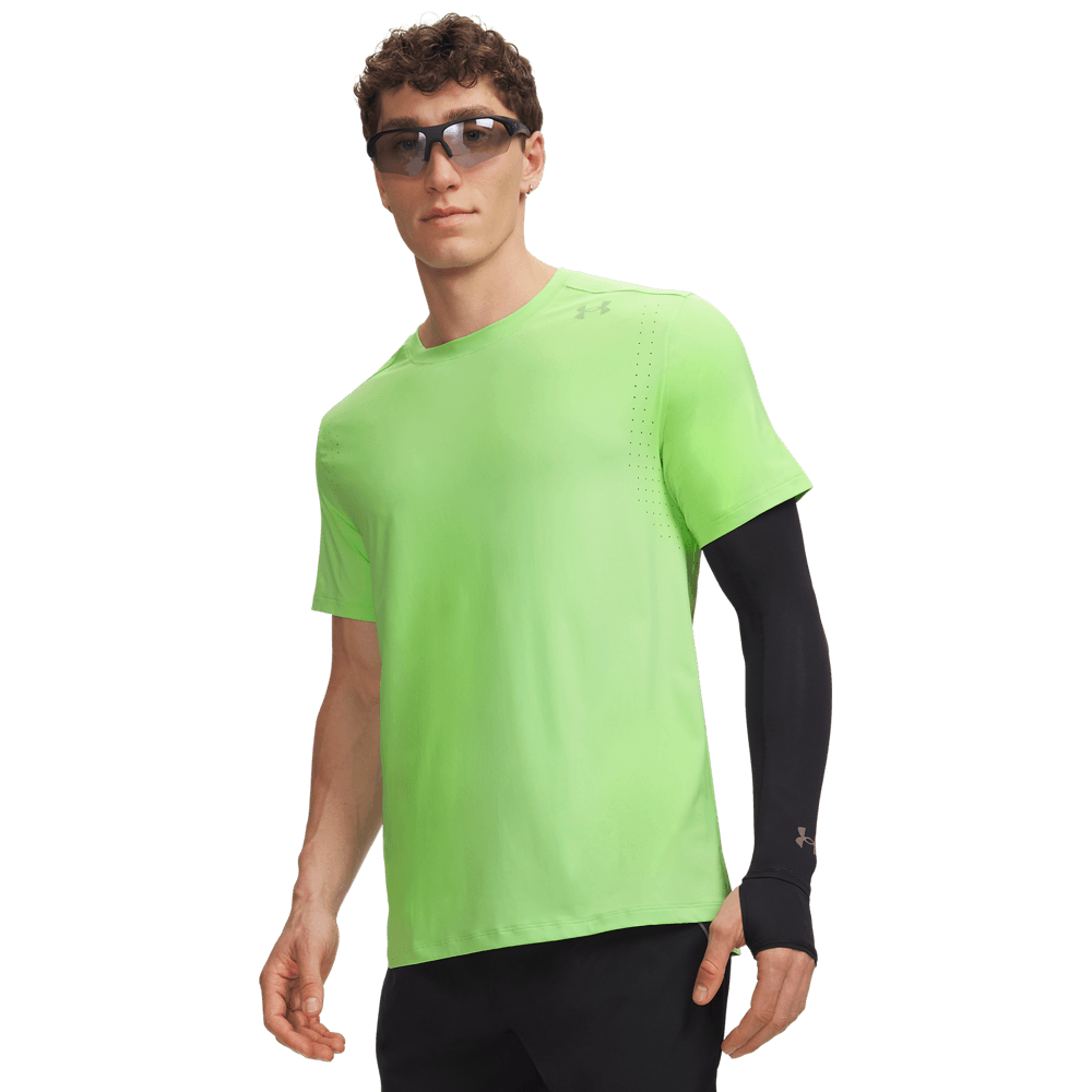 Camiseta Running Hombre Color Verde