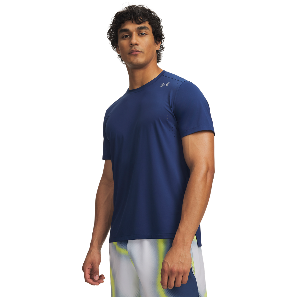 Camiseta Running Hombre Color Azul