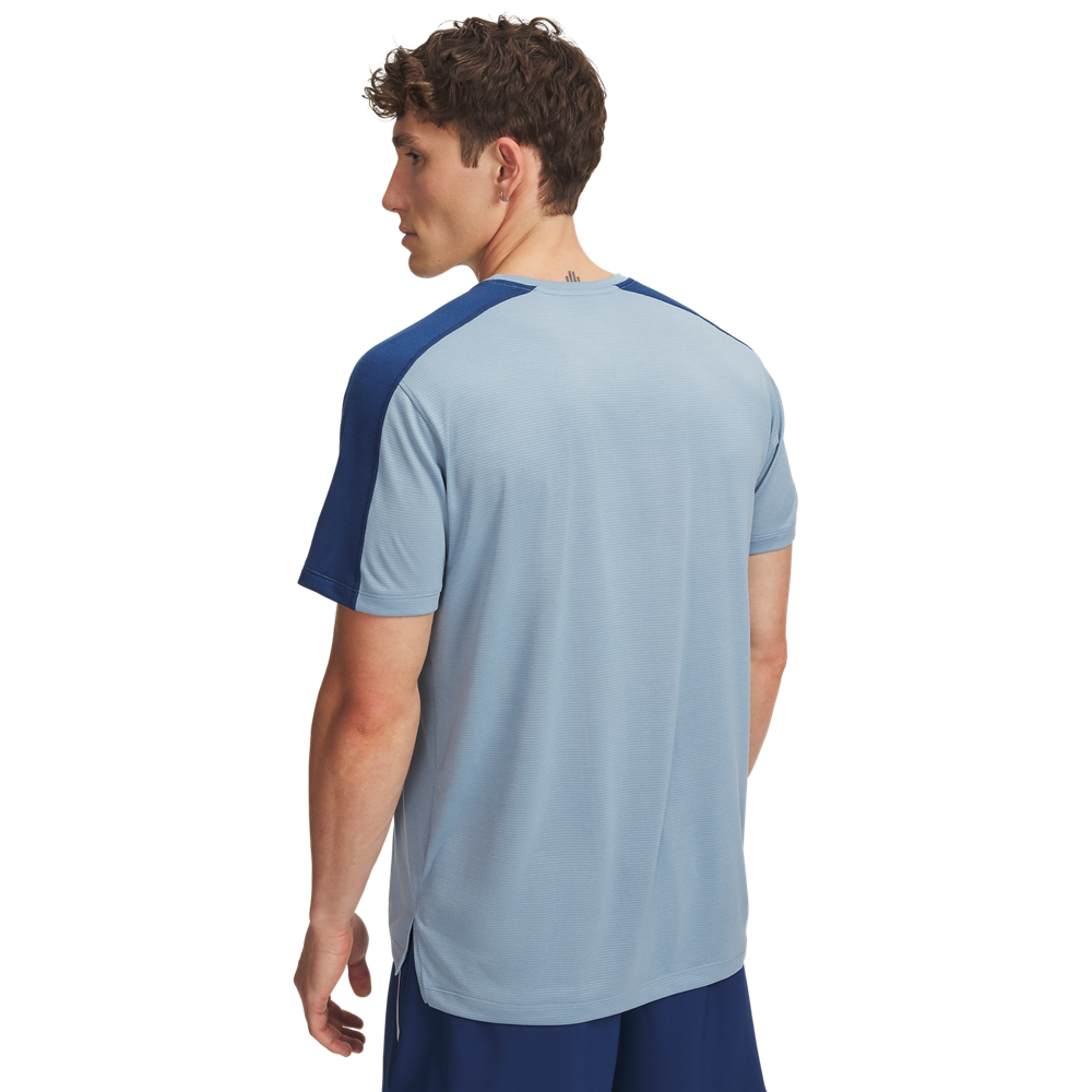Camiseta Running Hombre Color Azul