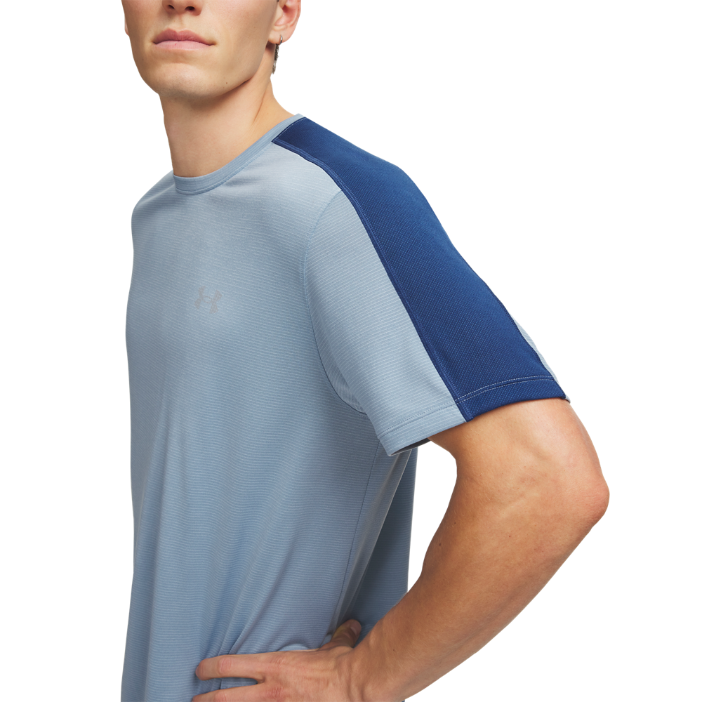 Camiseta Running Hombre Color Azul