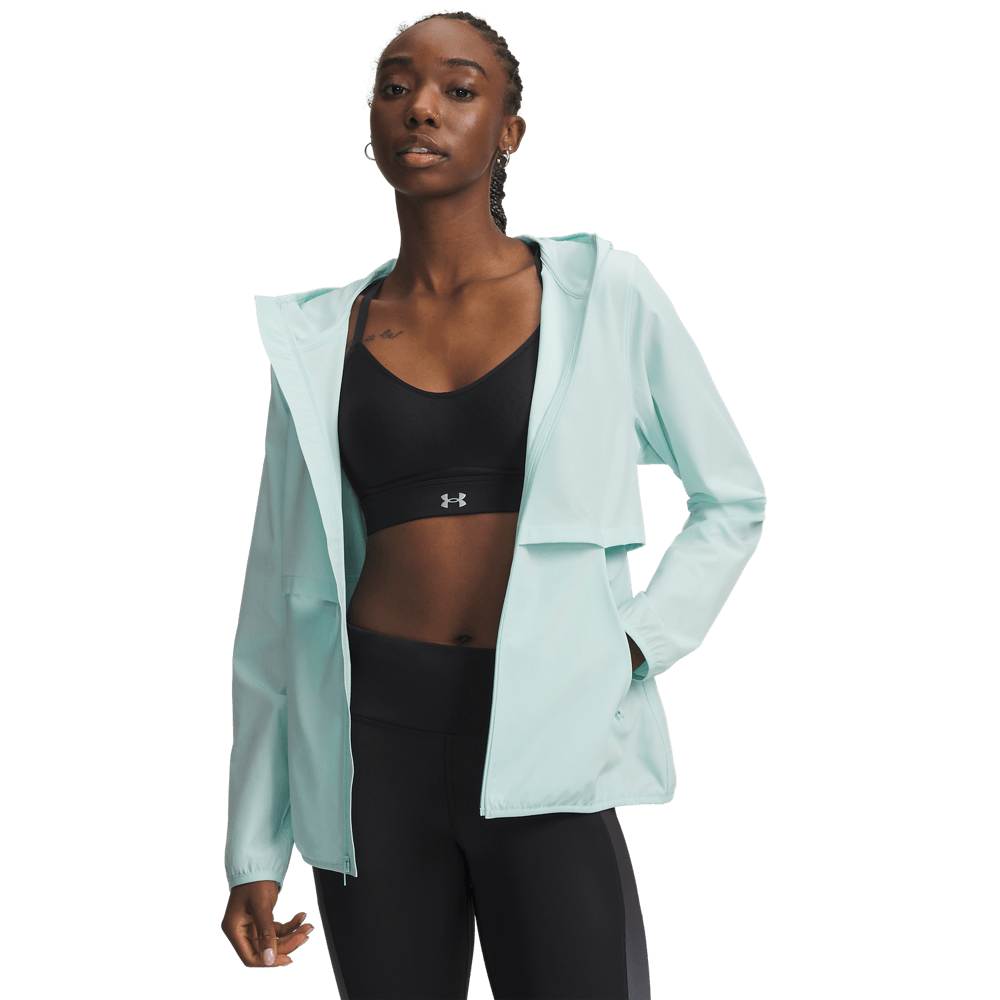 Chaqueta Running Mujer Color Verde