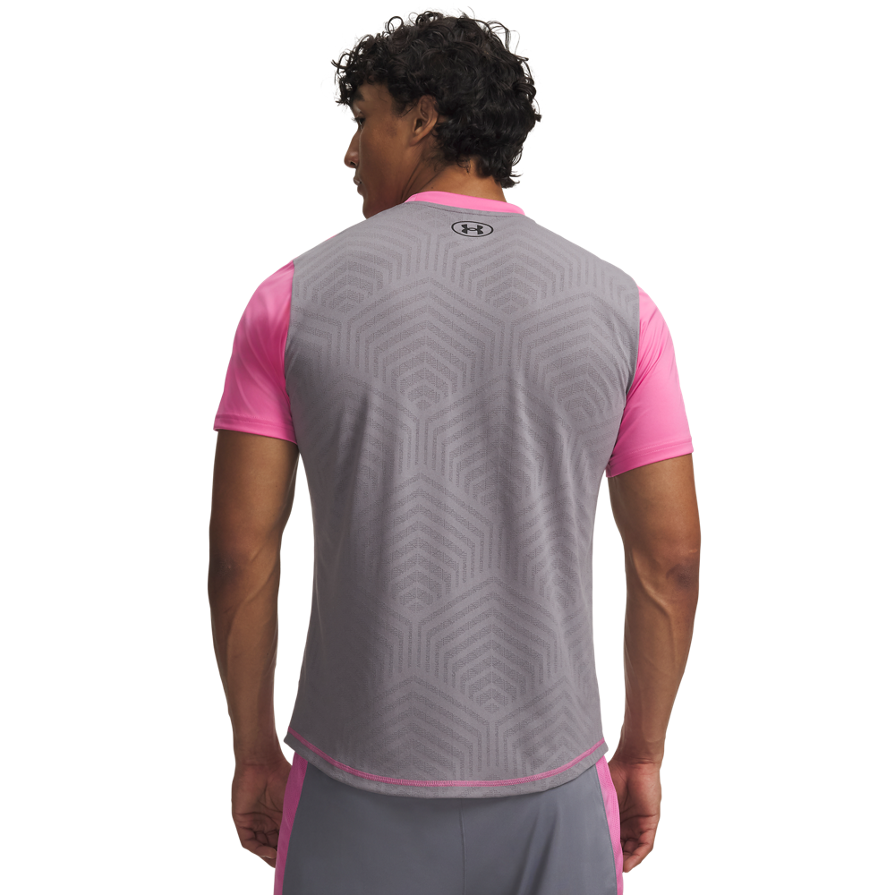 Camiseta de Compresión Team Sports Hombre Color Rosado
