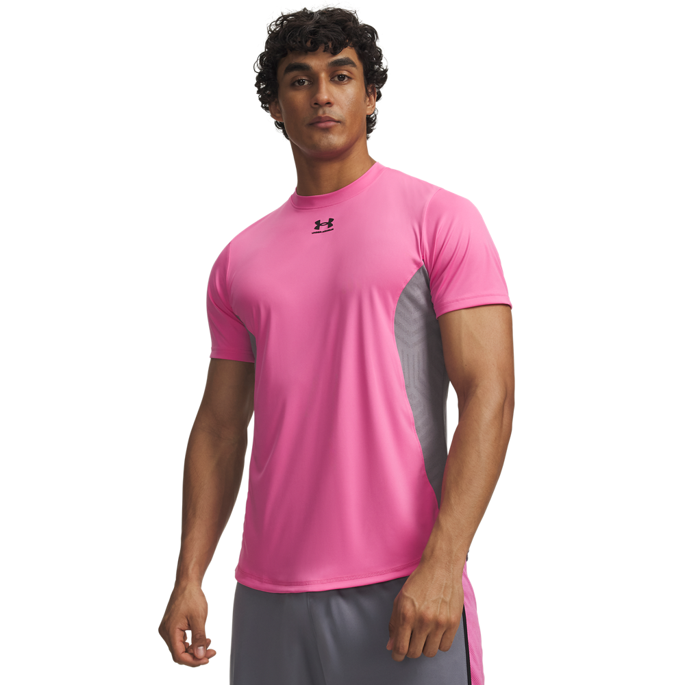Camiseta de Compresión Team Sports Hombre Color Rosado